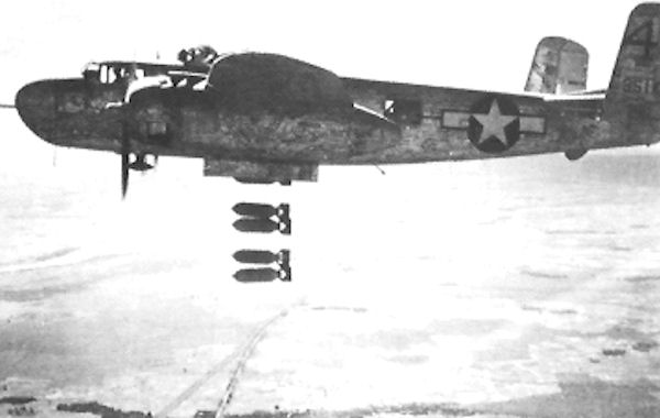 LAMINATED POSTER B-25H-10 43-5104 Bones of the 83d Bombardment Squadron  12th Bombardment Group Releasing 1 000 Pou Poster Print 20 X 30