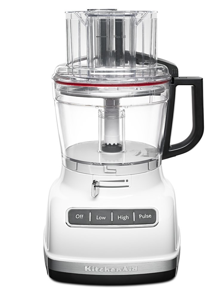 KitchenAid RRKFP1133WH 11-Cup Food Processor with Exact Slice System - White (Ceritified Used)