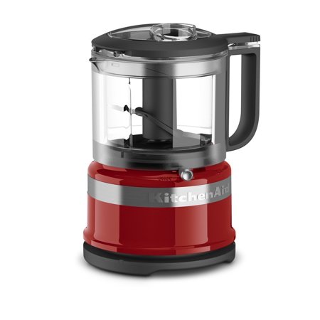 KitchenAid RKFC3516ER 3.5 Cup Mini Food Processor, Empire Red (CERTIFIED REFURBISHED)