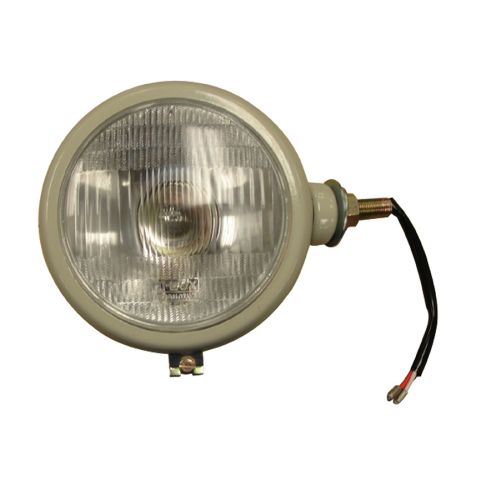 New Complete Tractor 1100-5999 Head Lamp (Grey Rh) Replacement for Ford/New Holland 2N 9N 8N 12 Volt Halogen
