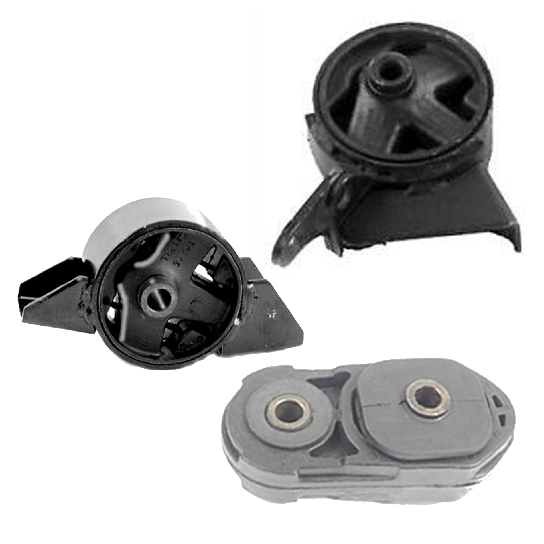91-94 Nissan Sentra 1.6L 6313 6331 6324 Engine Motor & Transmission Mount Set 3PCS 91 92 93 94