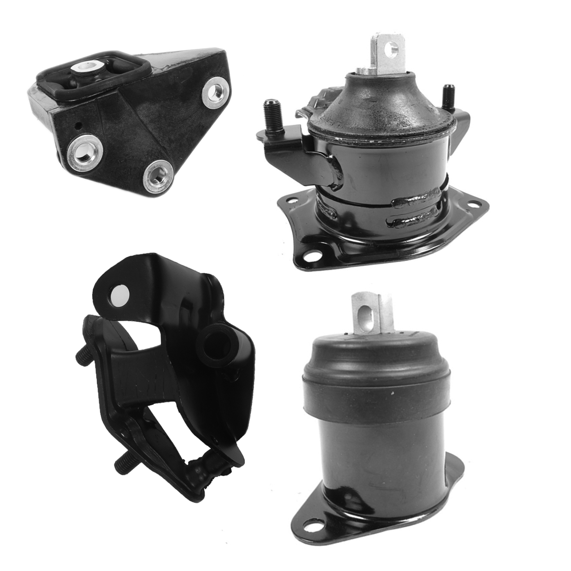 For 03-07 Honda Accord 2.4L Set 4PCS Engine & Transmission Mount 4517 4516 4509 4542 03 04 05 06 07