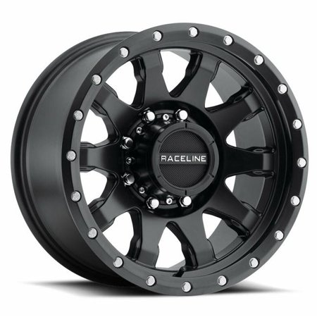Raceline 940M-HOSTAGE 17  Cast Aluminum Wheel  HOSTAGE BMF 17X9 6X139.7 0mm Fits Select: 2015-2018 CHEVROLET SILVERADO K1500 LT  2014 CHEVROLET SILVER