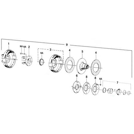 1059281M1 Belleville Spring for Massey Ferguson Round Baler Models 1455 1565