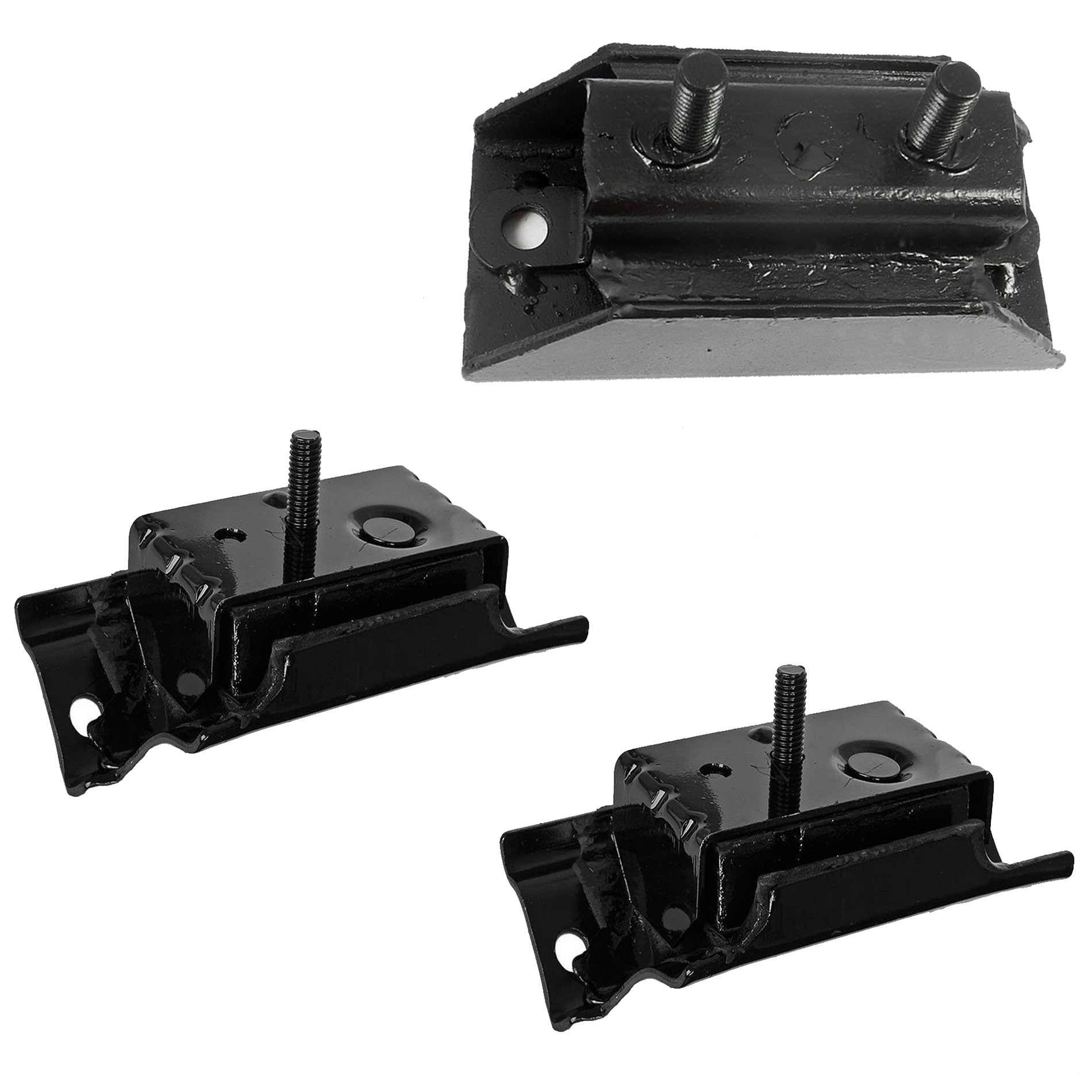 Fits 94-95 Ford F-150 F-250 Bronco 5.0L 2564 2564 2884 3PCS Motor & Transmission Mount 94 95