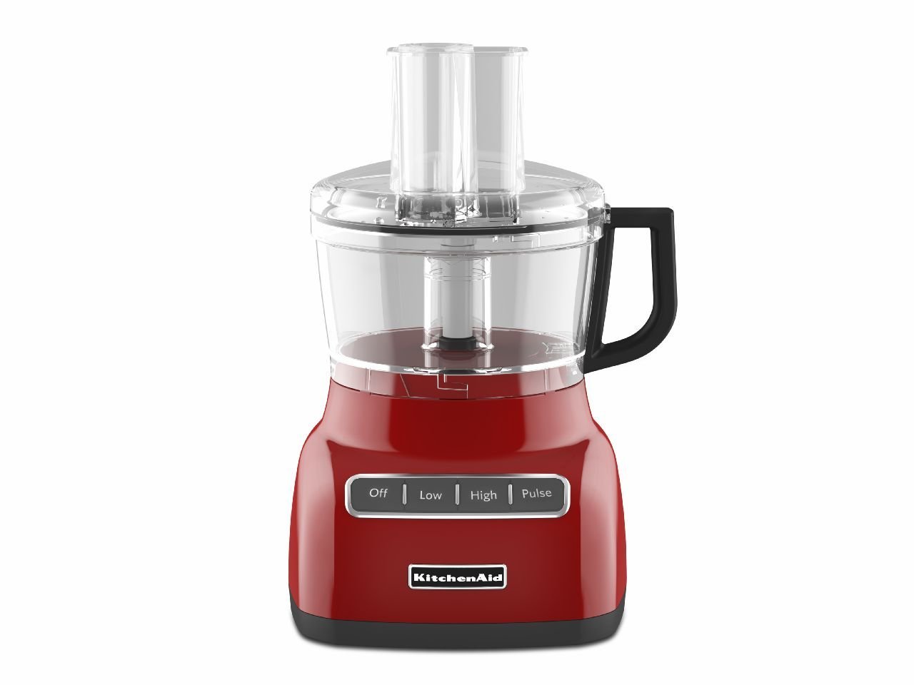 KitchenAid RKFP0711ER 7 Cup Food Processor, Empire Red (CERTIFIED REFURBISHED)