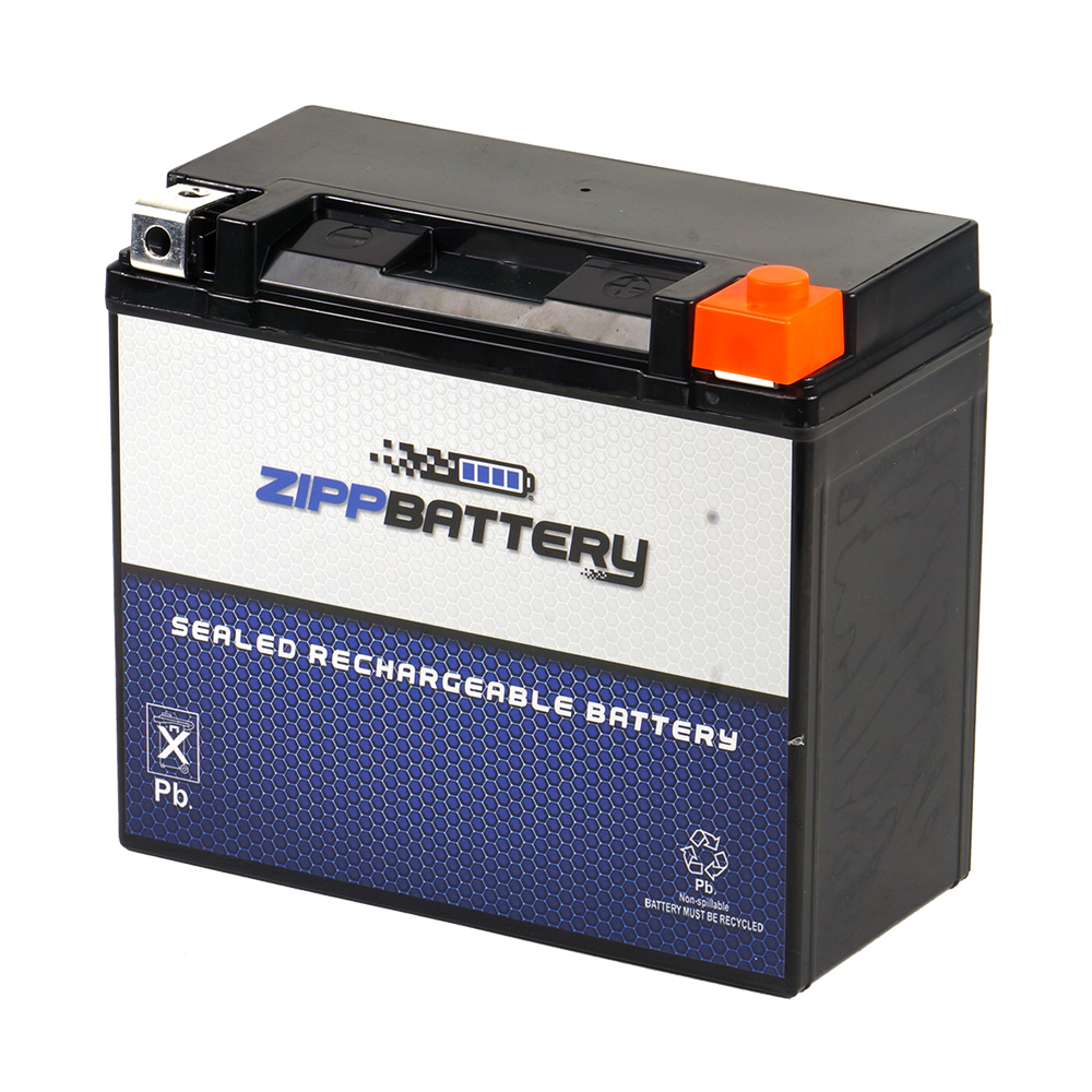 Zipp Battery YTX20L-BS (20L-BS 12 Volt,18 Ah, 270 CCA) Jet Ski Battery for Honda 1470cc Aquatrax F-15 F-15x 03-'09