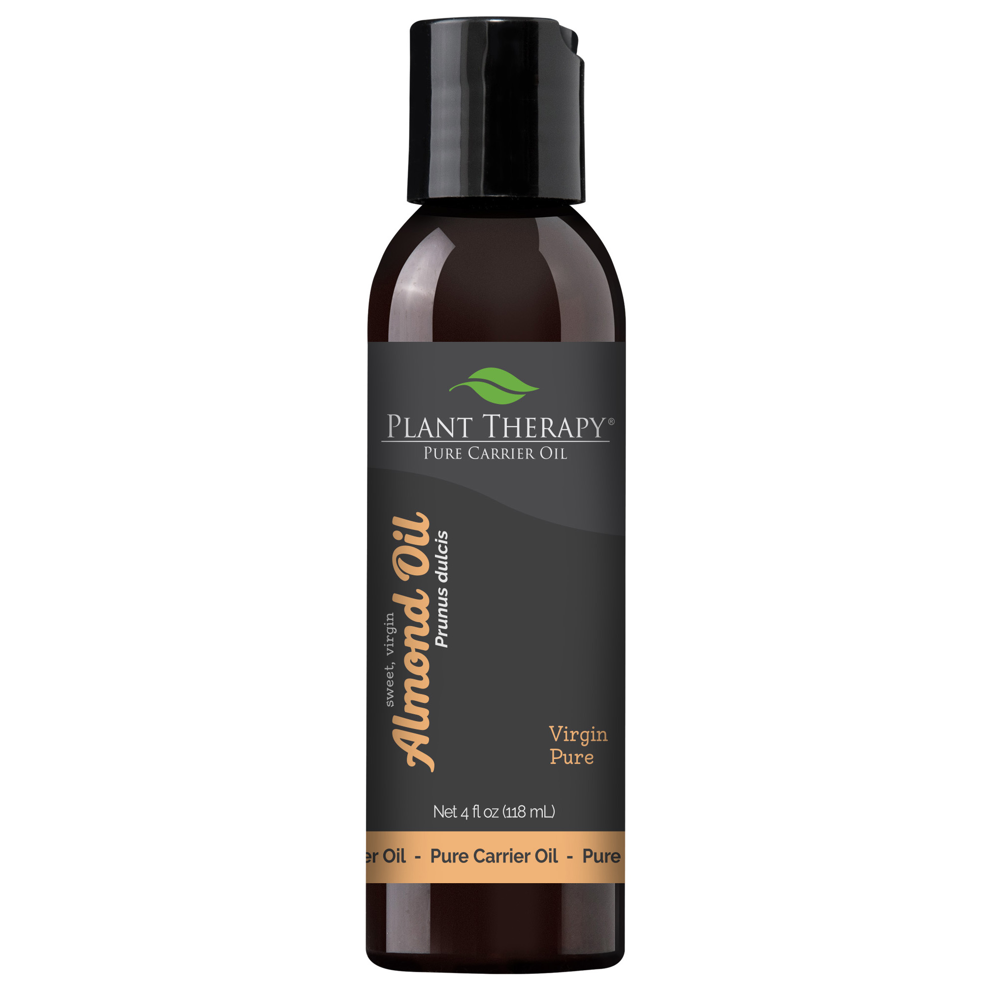 Plant Therapy Sweet Almond Oil | 100% Pure  Use for Natural Moisturizer  Massage & Aromatherapy Carrier Oil | 4 Oz