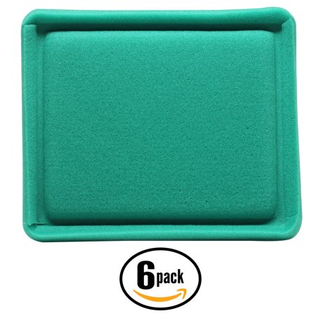 6-Pack Replacement for Briggs & Stratton 122H02-0134-B1 Engine Filter Pre-Cleaner - Compatible with Briggs & Stratton 493537S Pre-Filter