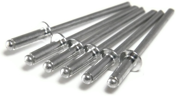 Aluminum Pop Rivet 5/32 X 3/8 (.251 - .375 Grip) - #5-6 - Qty-250