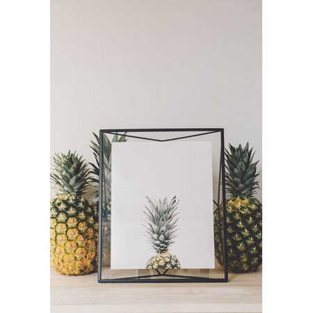 Peel-n-Stick Poster of Fruit Juice Appetizer Dessert Pineapple Poster 24x16 Adhesive Decal