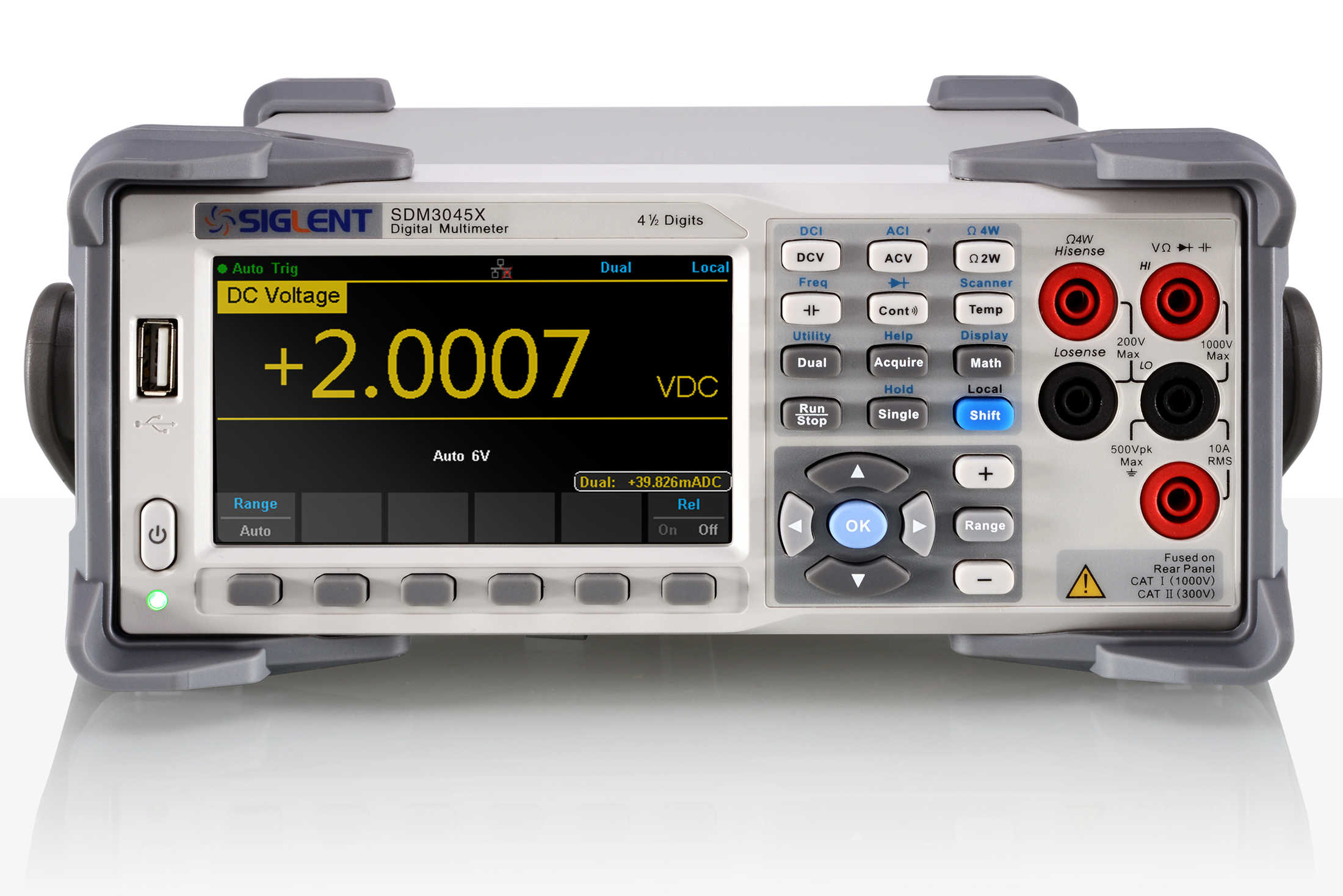Siglent Technologies SDM3045 X 4-1/2 Digit Digital Multimeter  DMM True-RMS