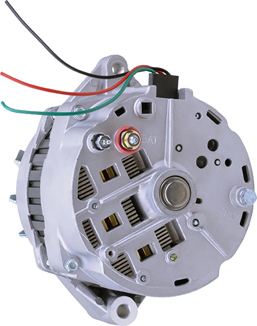 New DB Electrical ROTA0074 Alternator for 10L 0.5 Clock 130 Amp External Fan Type Internal Regulator 12V Cummins L Series 1983 1984 1985 1986 1987 198