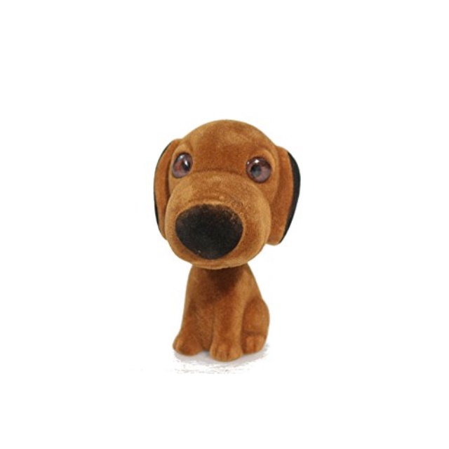 Batty Bargains Vigorous Bobblehead Cocker Spaniel Mutt Dog with Auto Dashboard Adhesive