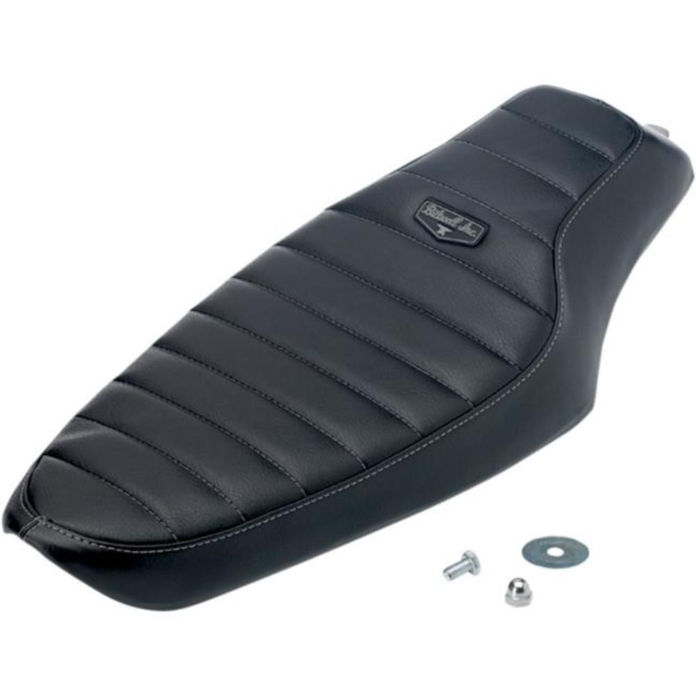 Biltwell Inc. 4101-1021 Banana Seat - Tuck-n-Roll - Black