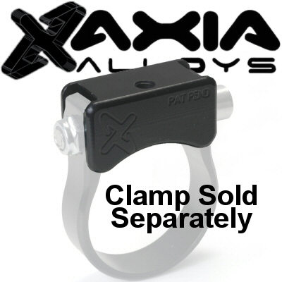 Axia Alloys Black Anodized Universal Mounting Point with One 6mm 1.0 Threaded Female Hole