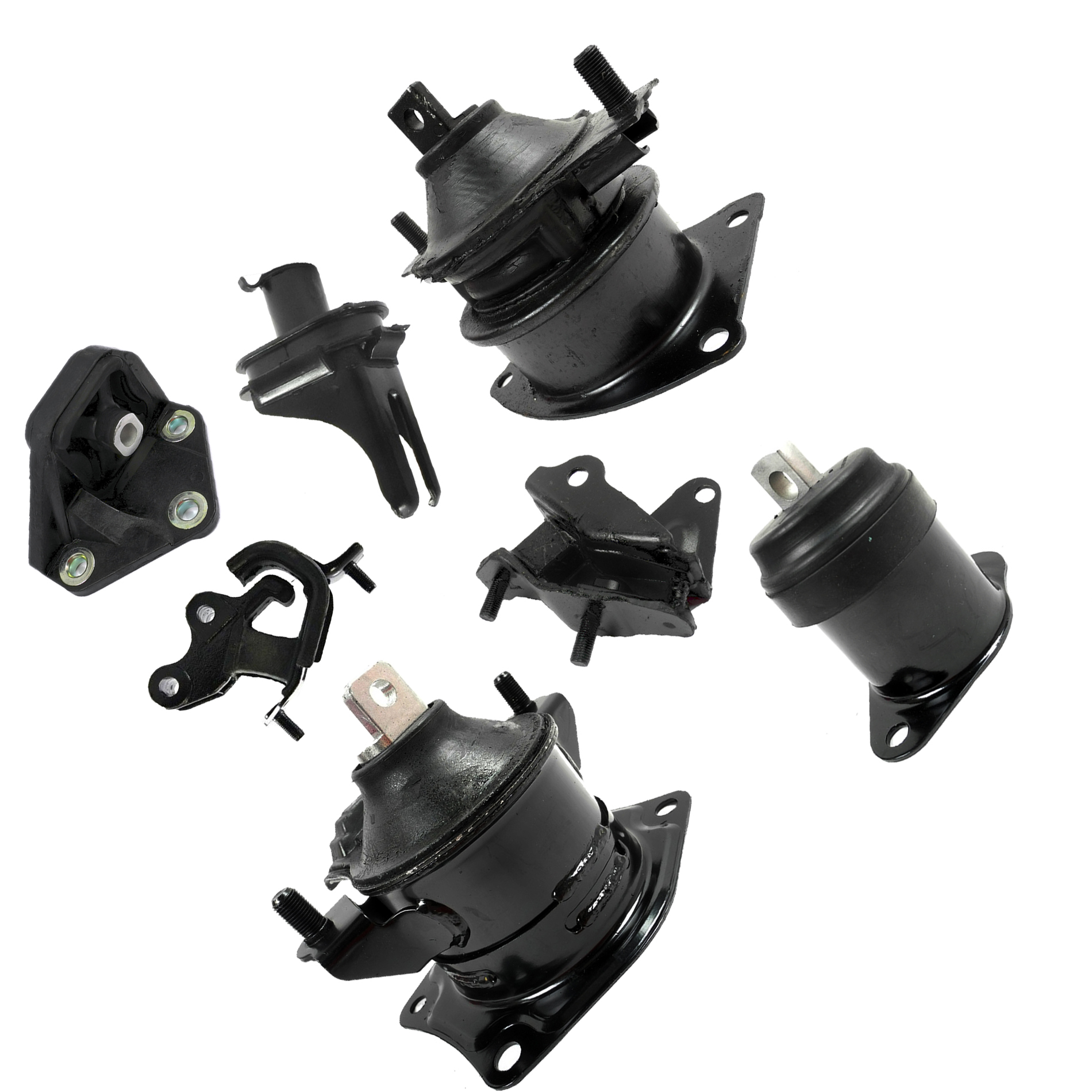 For 03-07 Honda Accord 2.4L Manual Trans 65025 4517 4516 4596 4594 4542 4526 Engine Motor & Trans Mount 03 04 05 06 07