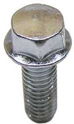 Bolt MC Hardware 8mm Hex Flange Bolts M6 X 1.0 X 18 M618-STL
