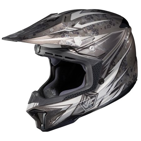 HJC CL-X7 Pop N Lock Helmet Black (MC-5) (Black, X-Large)