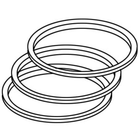 RE66271 New Piston Rings Fits John Deere 4890 5210 5310 5410 5415 5510 +