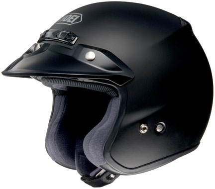 Shoei RJ Platinum R Solid Helmet Matte Black 3XL  SHOEI02-695