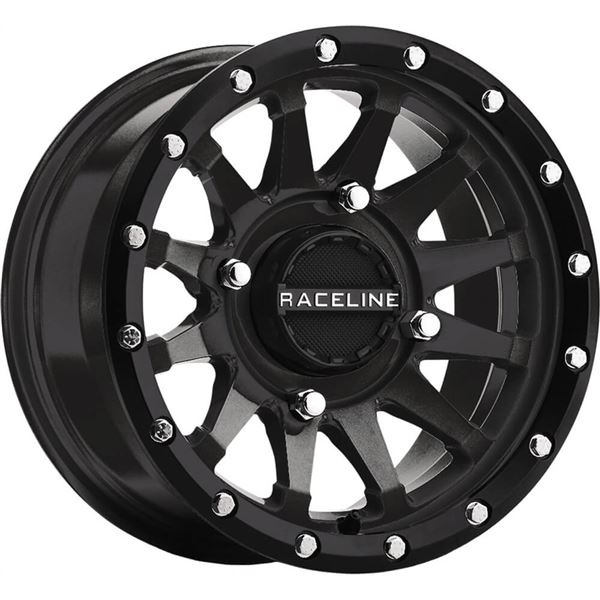 14x7 Raceline A95B Trophy UTV Black Wheel 4x156 (10mm)