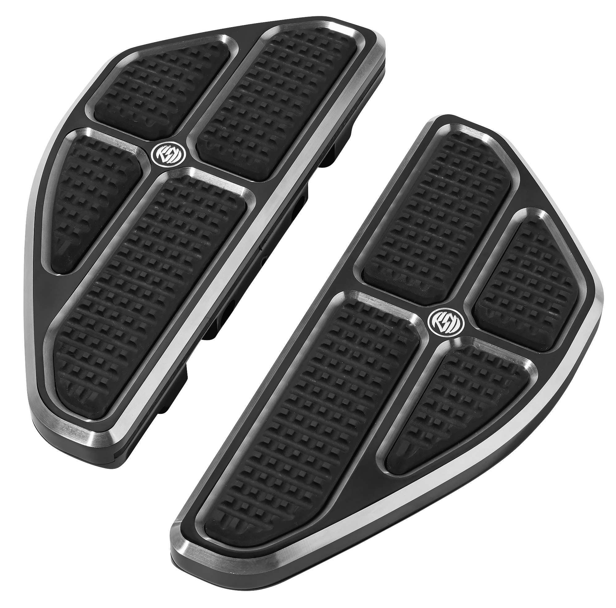 RSD 0036-1012-BM Passenger Floorboards - Contrast Cut