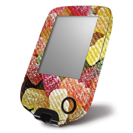 CF-ABFRLI10D-Sour Candy Carbon Fiber Skin Decal Wrap for Abbott Freestyle Libre 1 & 2 Sticker - Sour Candy