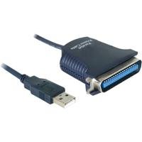 Delock USB 1.1 Zu Drucker Adapterkabel 0,8 M (82001)