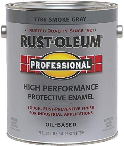 1 Gallon Smoke Gray Protective Enamel Oil Base Paint 7786-402 [Set of 2]
