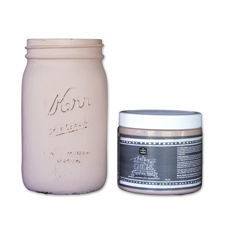 Chalk Finish Paint - Furniture & Cabinet Paint (16 Oz., Bubble Gum)