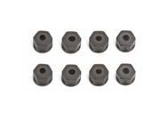 Associated 6222 Nylon Locknuts 4-40/5-40 Self-threading Black