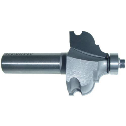 Magnate 4804 French Provincial Router Bit - 7/8  Cutting Length  3/16   5/16   3/32  Radius  1-1/2  Overall Diameter