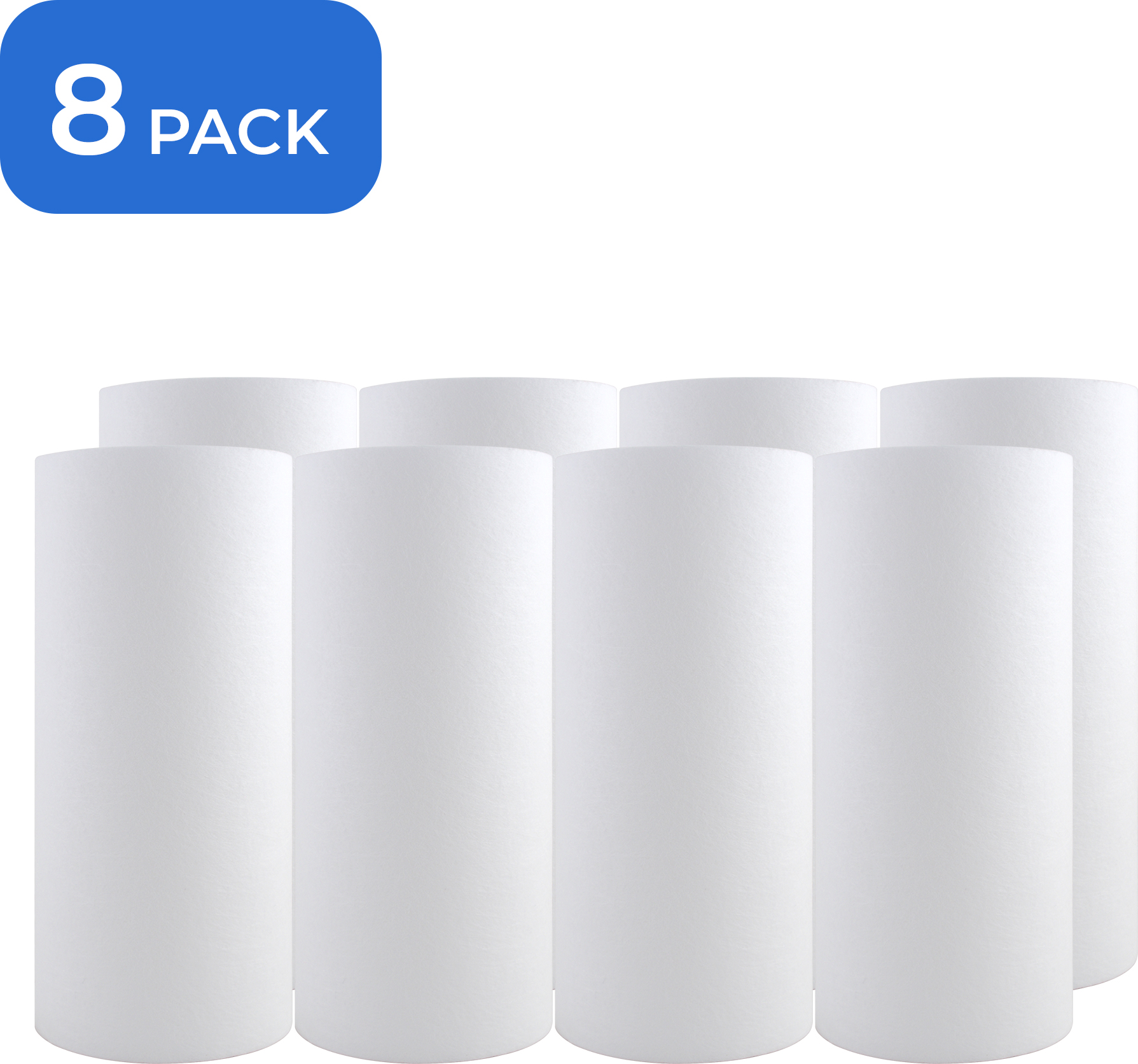 SpiroPure Replacement for Pentek DGD-7525 / 155355-43 10x4.5 Filter (Case of 8)