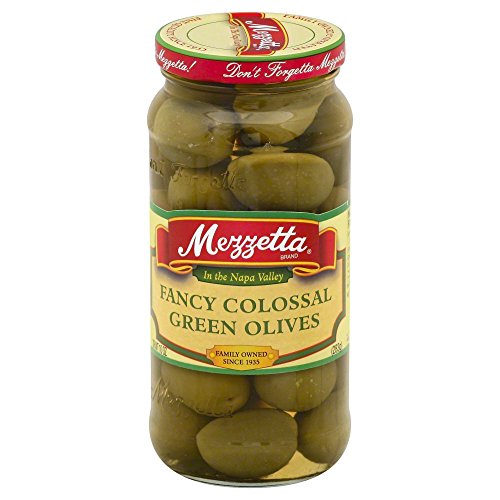 Mezzetta, Olive Colossal Fancy, 10 Oz(Case of 6)