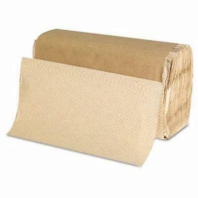 Gen 1507 Singlefold Kraft Paper Hand Towels, 16 Packs