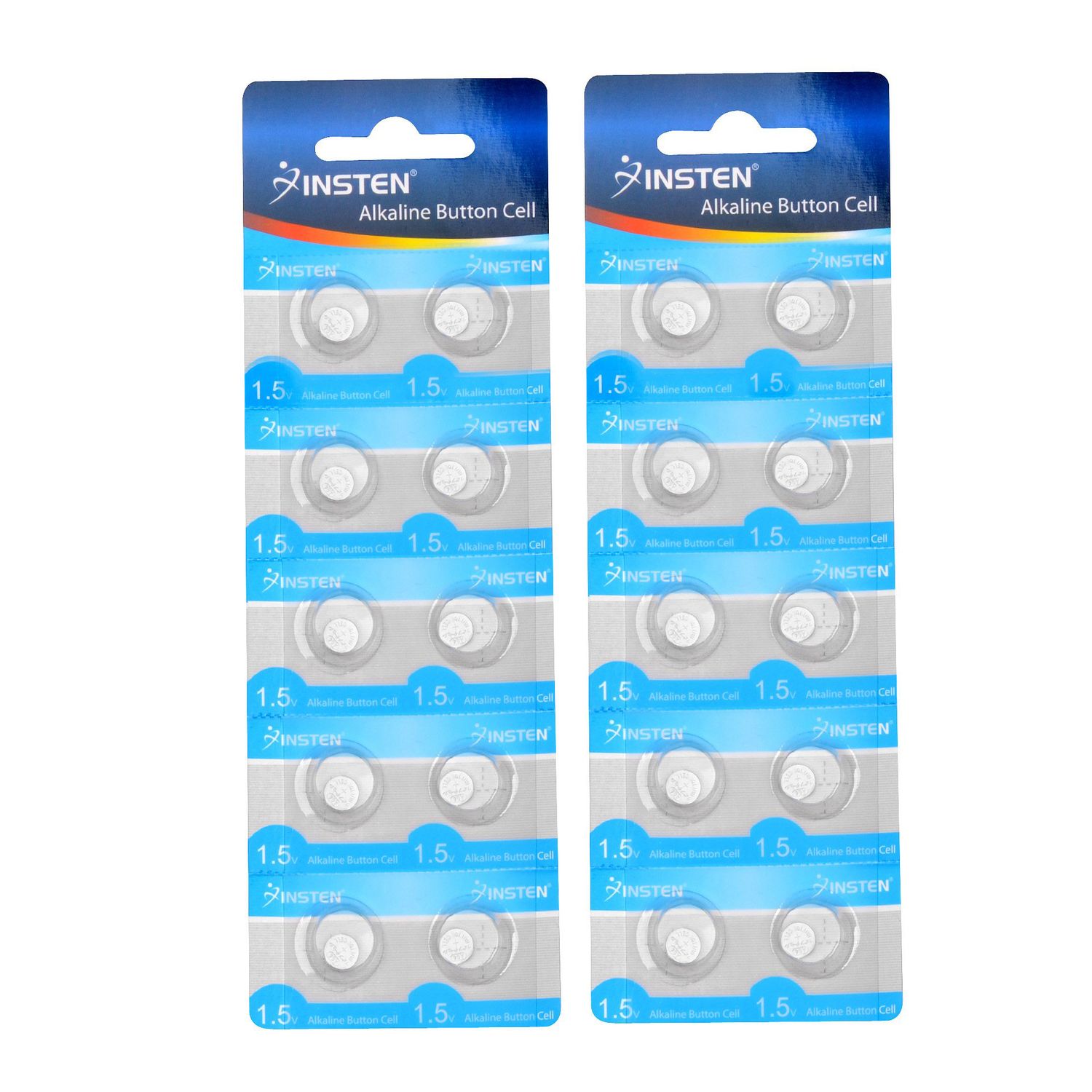 Insten 1.5V AG4 Alkaline Batteries Coin Button Cell Watch Battery
