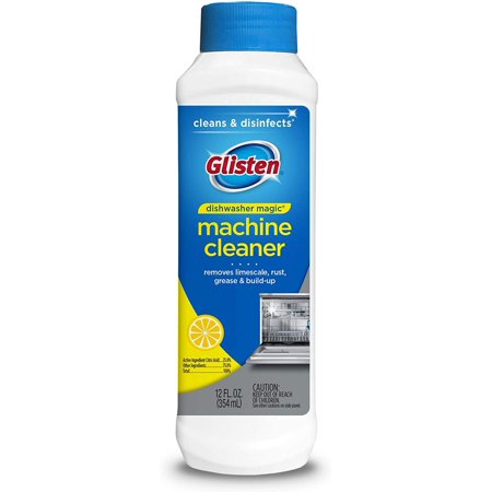 Glisten DM06N Dishwasher Magic Machine Cleaner and Disinfectant  12 Fl. Oz. Bottle  6-Pack