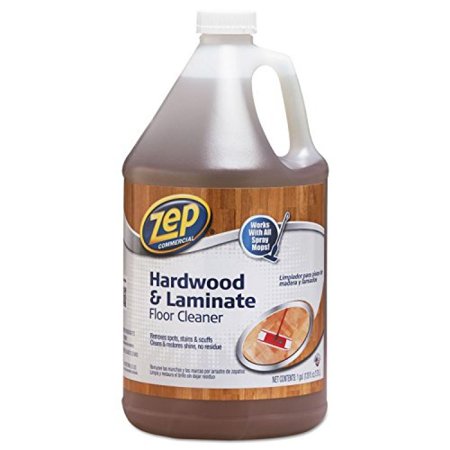 Zep Commercial Hardwood/Laminate Floor Cleaner Ready-to-Use - 1 Gal (128 Fl Oz) - 1 Each - Blue