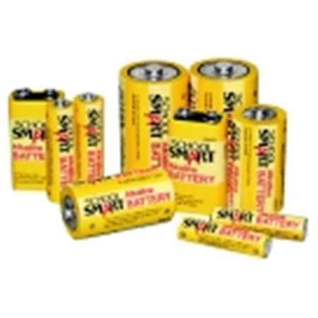School Smart Alkaline C Battery  Pack - 2