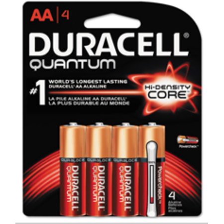 3 Pack - Duracell Quantum Alkaline Batteries, AA 4 Each
