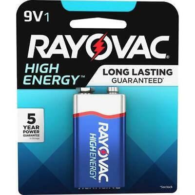 Rayovac Alkaline 9 Volt Battery - for Multipurpose - 9 V DC - Alkaline - 1 / Pack