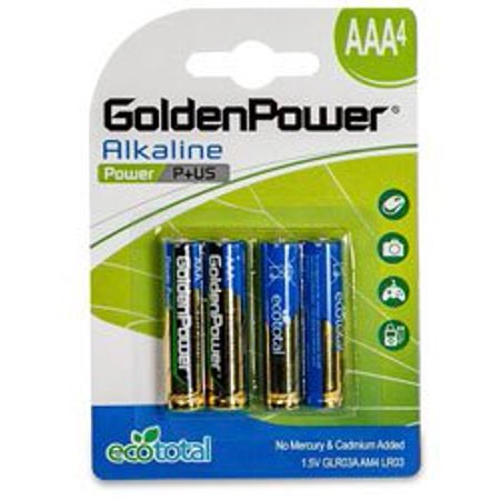 Replacement for GLR03A-4PK AAA ALKALINE BATTERIES 4PCS PACK Replacement Battery