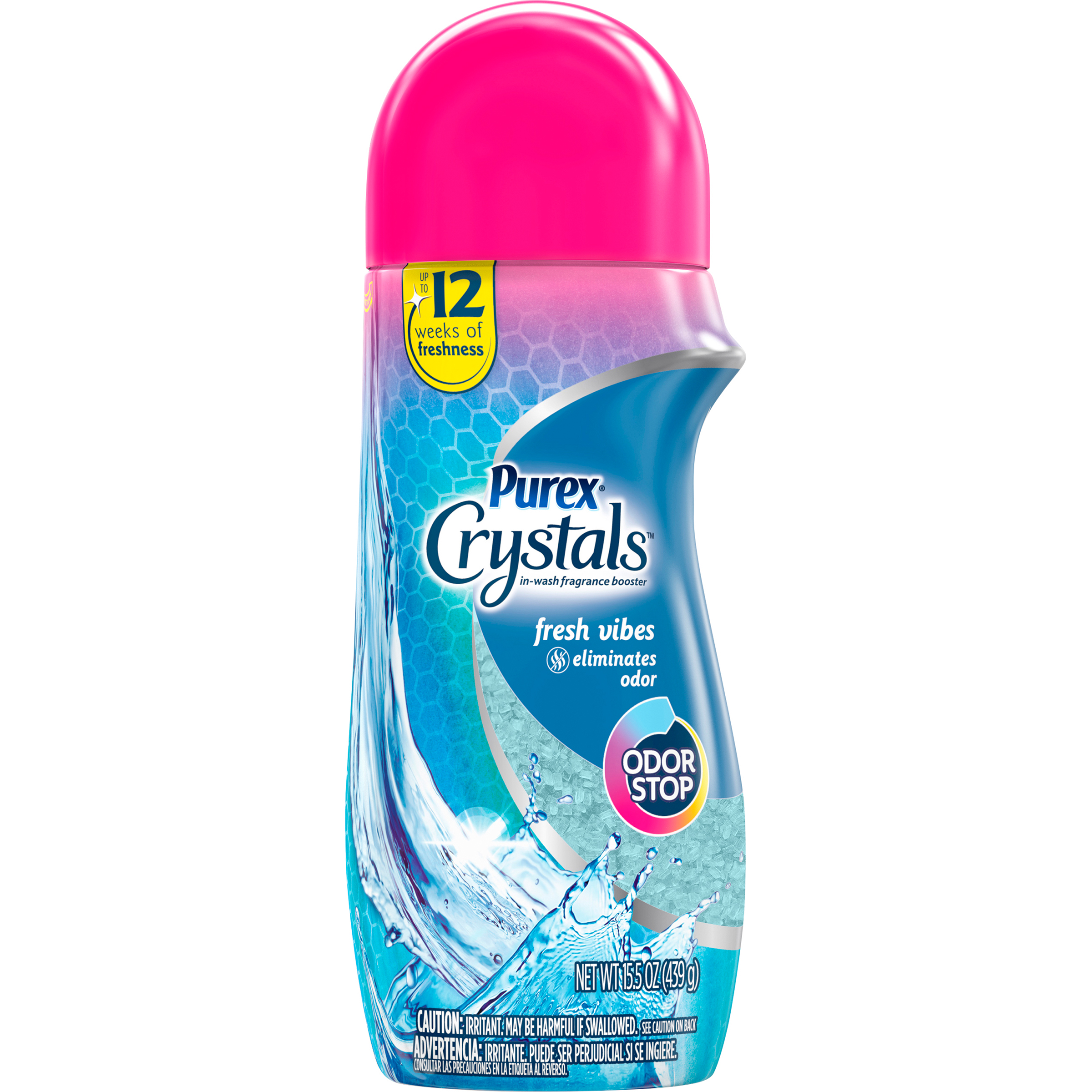 Purex Crystals in-Wash Fragrance and Scent Booster, Fresh Vibes, 15.5 Ounce