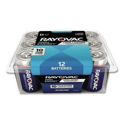 Alkaline Battery, D, 12/Pack