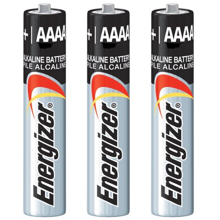 3pc Energizer E96 1.5v Alkaline Battery AAAA Compatible with LR8D425 MN2500