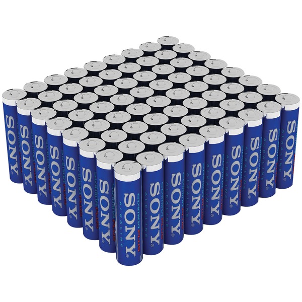 Sony Aaa Alkaline , 72 Pk