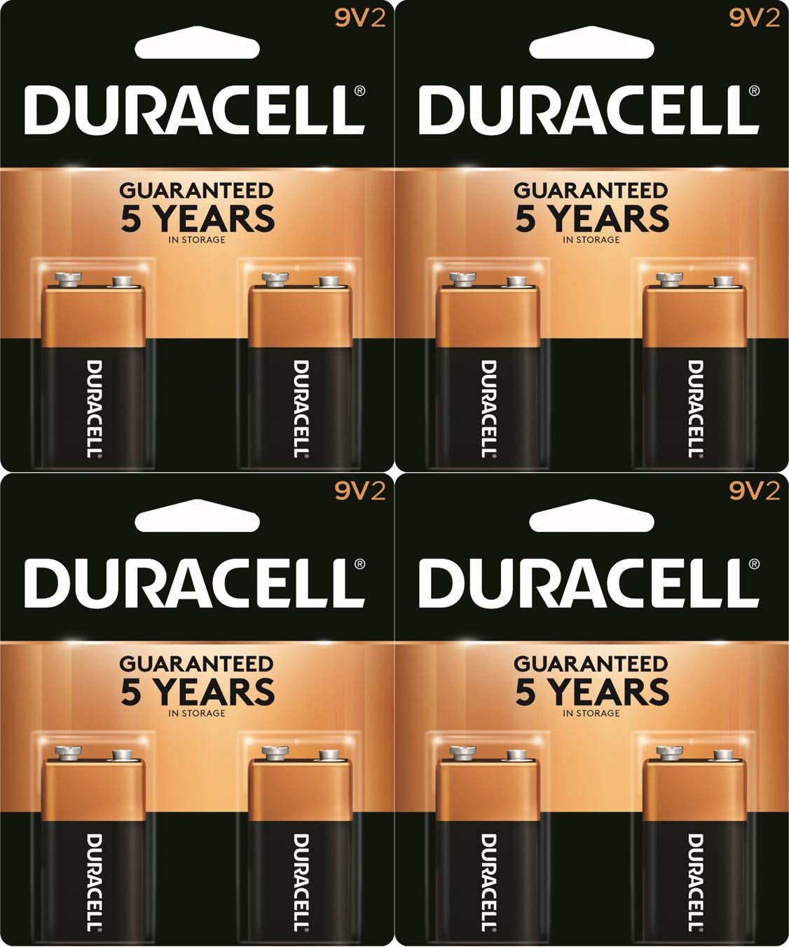 Duracell 9V Alkaline Batteries Exp. 2022 8 Pack