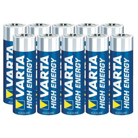 Varta High Energy AA 10pk V4906 Alkaline KC2 LR6 Batteries FAST USA SHIP