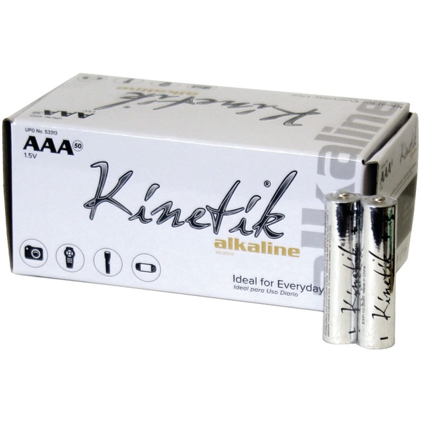 Aaa Alkaline , 50 Pk